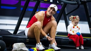 belinda bencic and daughter bella united cup 2025