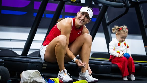 belinda bencic and daughter bella united cup 2025