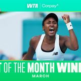 Gauff Shot of the Month