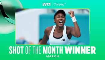 Gauff Shot of the Month