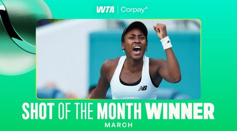 Gauff Shot of the Month