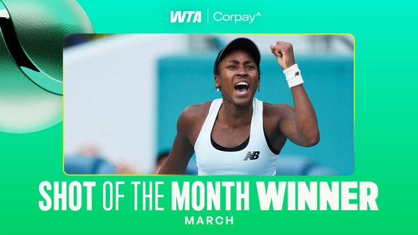 Gauff Shot of the Month