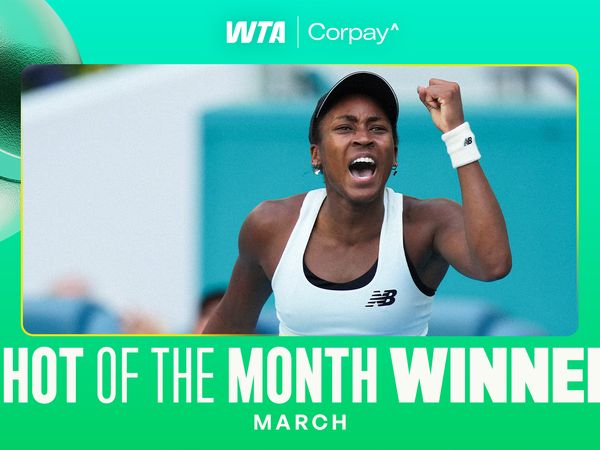 Gauff Shot of the Month
