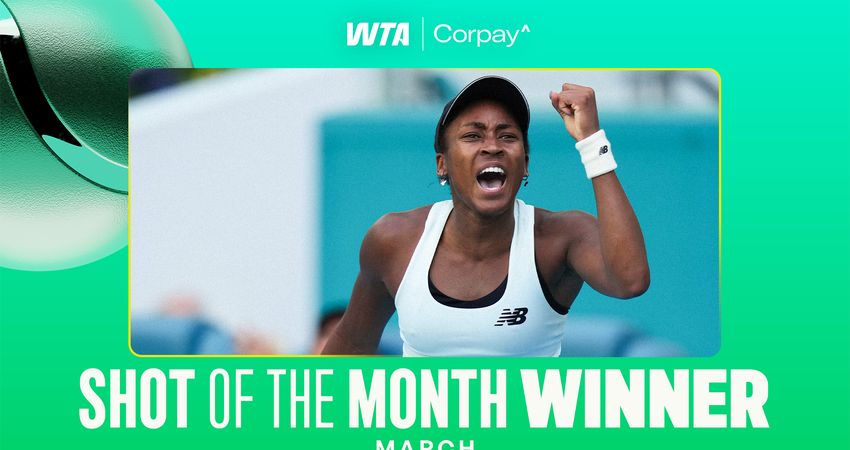 Gauff Shot of the Month