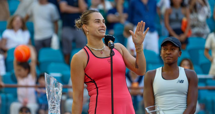 aryna sabalenka coco gauff miami 2026