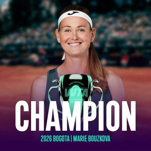Bouzkova, Bogota 2026 Champion