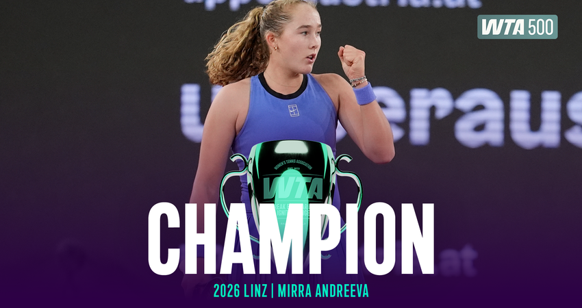 Mirra Andreeva, Linz Champ