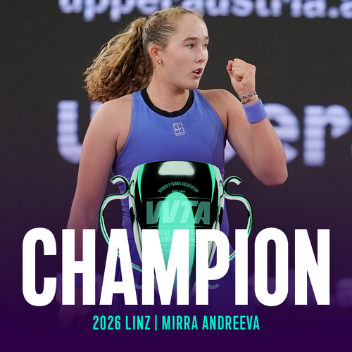 Mirra Andreeva, Linz Champ