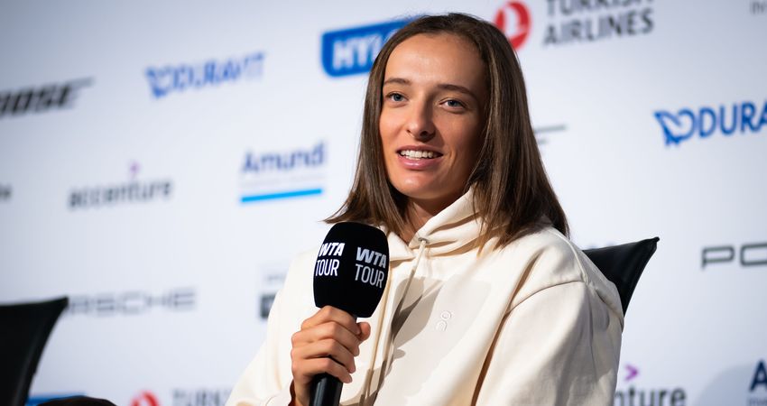 Iga Swiatek, Stuttgart Media Day