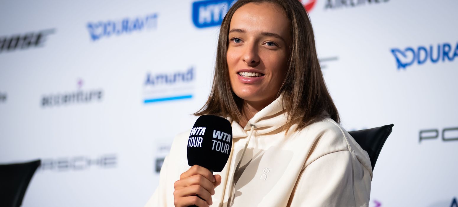 Iga Swiatek, Stuttgart Media Day
