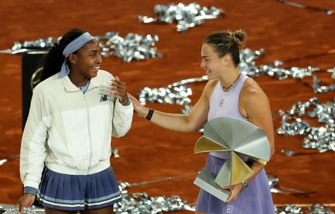 aryna sabalenka coco gauff madrid 2025