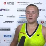 STUTTGART - POST MATCH INTERVIEW - R32 - DIANA SHNAIDER - ENGLISH_Digital Download_m49379