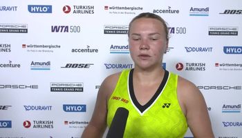 STUTTGART - POST MATCH INTERVIEW - R32 - DIANA SHNAIDER - ENGLISH_Digital Download_m49379