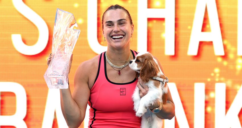 aryna sabalenka miami dog ash 2026