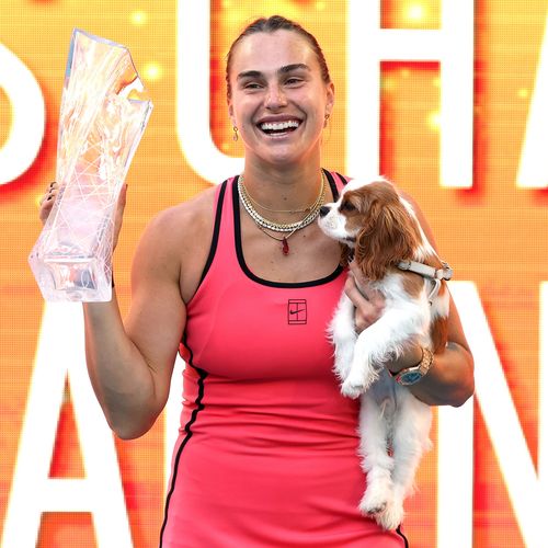 aryna sabalenka miami dog ash 2026