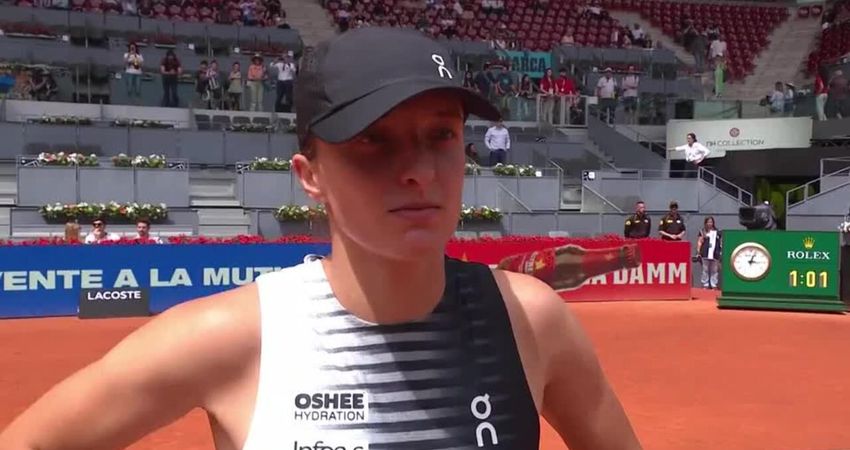 MADRID - POST-MATCH INTERVIEW - R64 - IGA SWIATEK - ENGLISH_Digital Download_m49558