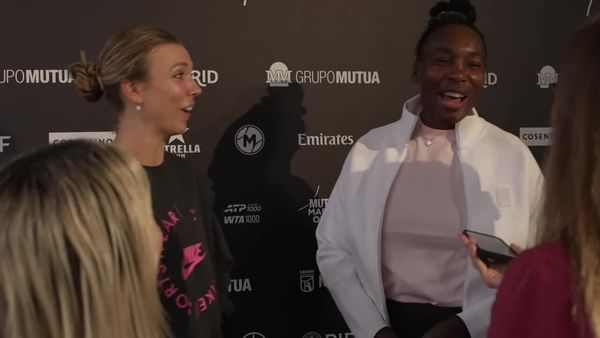 MADRID - MIXED ZONE - VENUS WILLIAMS _ KATIE BOULTER (WITH AUDIO SNIPPETS)_Digital Download_m49613