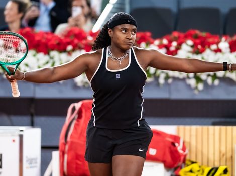 Hailey Baptiste, Day 8 Madrid post Sabalenka