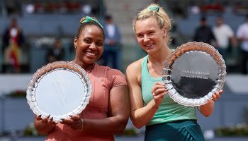 Taylor Townsend and Katerina Siniakova, Madrid 2026