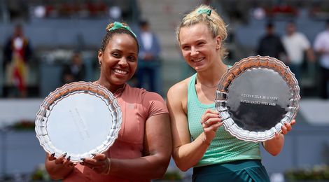 Taylor Townsend and Katerina Siniakova, Madrid 2026