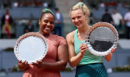 Taylor Townsend and Katerina Siniakova, Madrid 2026