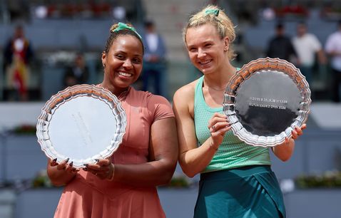 Taylor Townsend and Katerina Siniakova, Madrid 2026