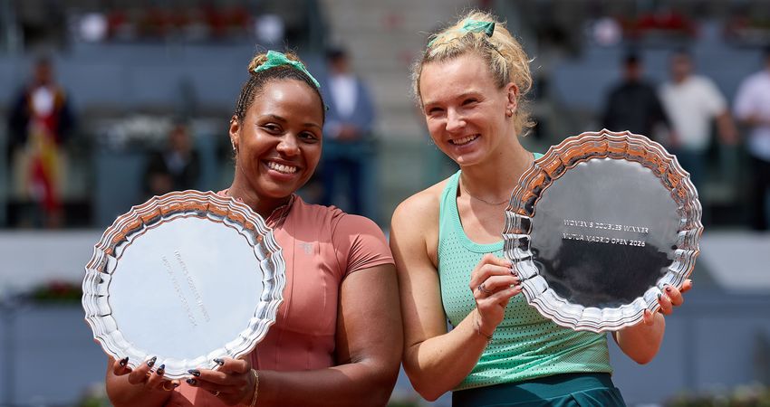Taylor Townsend and Katerina Siniakova, Madrid 2026