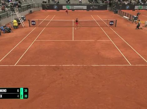 Hot shots The top 5 from Siegemund and Bejlek's battle in Rome
