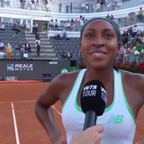 ROME - POST-MATCH INTERVIEW - R64 - COCO GAUFF - ENGLISH (ITALIAN TRANSLATED)_Digital Download_m49826