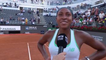 ROME - POST-MATCH INTERVIEW - R64 - COCO GAUFF - ENGLISH (ITALIAN TRANSLATED)_Digital Download_m49826
