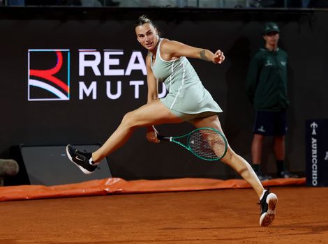 Aryna Sabalenka, 2026 Rome R2 (Getty)