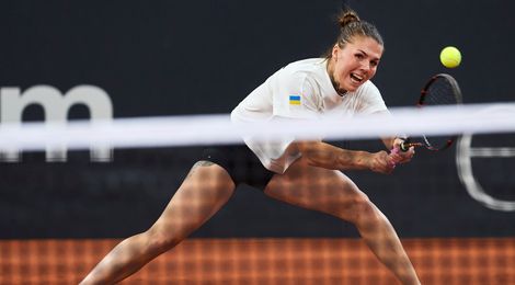 Oleksandra Oliynykova, 2026 BJK Cup (Getty)