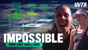 Impossible drop shot challenge