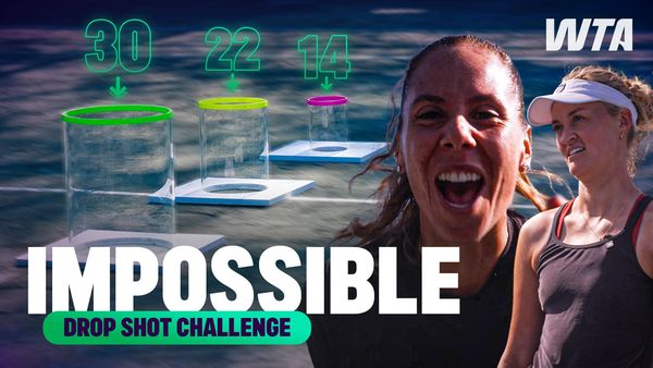 Impossible drop shot challenge