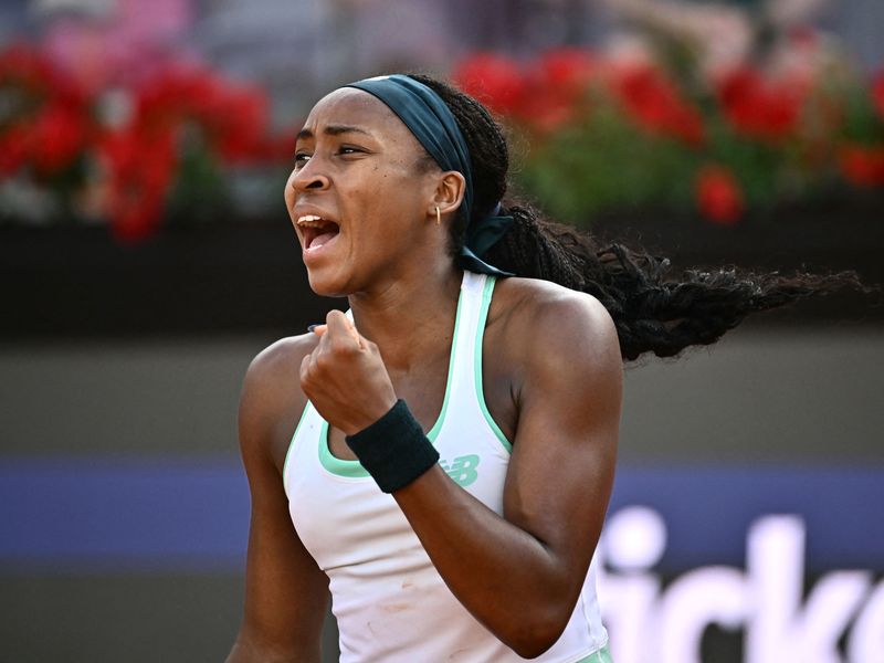 Takeaways: Gauff erases double-break deficit in third to reach Rome fourth  round