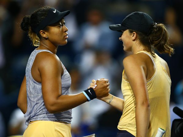 Naomi Osaka and Iga Swiatek, Toronto 2019
