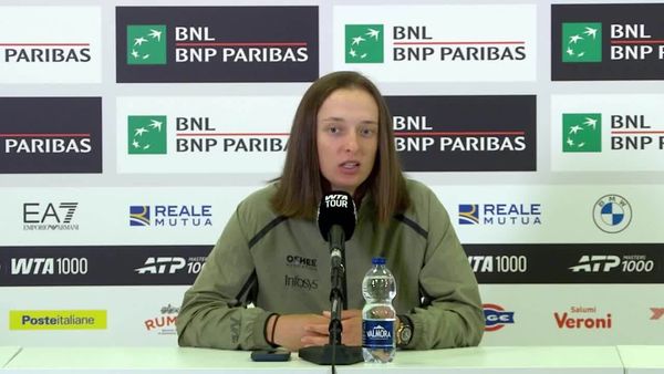The return to a true clay-court style: Swiatek on why her forehand is clicking again