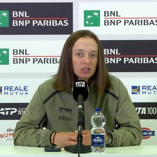 The return to a true clay-court style: Swiatek on why her forehand is clicking again