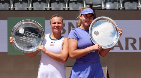 Mirra Andreeva and Diana Shnaider, Rome 2026