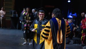 Billie Jean King, Cal State LA Graduation