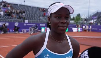 STRASBOURG - POST MATCH INTERVIEW - R32 - VICTORIA MBOKO _Digital Download_m50048