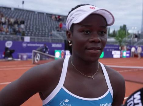 STRASBOURG - POST MATCH INTERVIEW - R32 - VICTORIA MBOKO _Digital Download_m50048