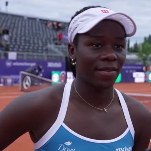 STRASBOURG - POST MATCH INTERVIEW - R32 - VICTORIA MBOKO _Digital Download_m50048