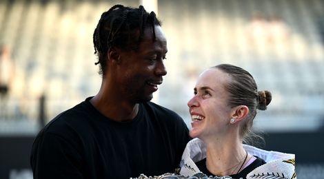 Svitolina and Monfils, 2026 ASB Classic (Getty)
