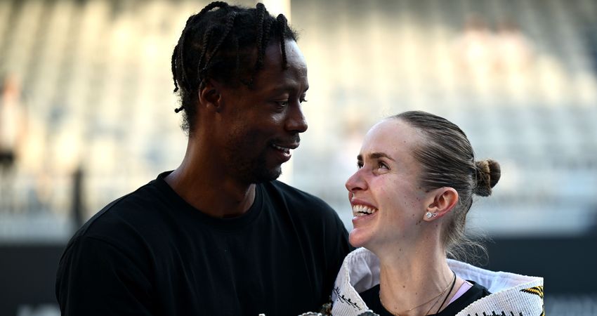 Svitolina and Monfils, 2026 ASB Classic (Getty)