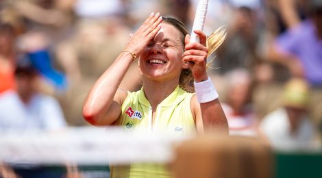 Maja Chwalinska, Roland Garros Day 7