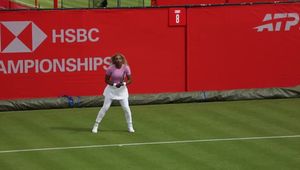 Live practice: Check out Serena Williams training ahead of her return to tennis