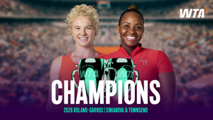 Katerina Siniakova and Taylor Townsend, Roland Garros champs 2026