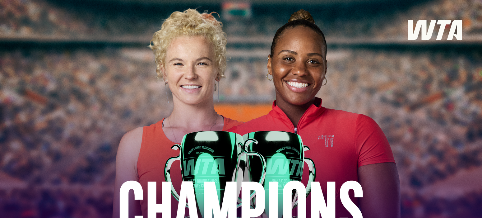 Katerina Siniakova and Taylor Townsend, Roland Garros champs 2026