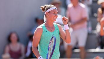 Bouzkova Day 2 Roland Garros